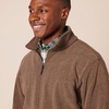 Amazon Essentials Men’s Full-Zip Polar Fleece Jacket with Zippered Pockets for Cold Outdoor Weather (Available in Big & Tall)(Brown Heather)