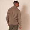 Amazon Essentials Men’s Full-Zip Polar Fleece Jacket with Zippered Pockets for Cold Outdoor Weather (Available in Big & Tall)(Brown Heather)