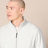 Amazon Essentials Men’s Full-Zip Polar Fleece Jacket with Zippered Pockets for Cold Outdoor Weather (Available in Big & Tall)(Light Grey Heather)