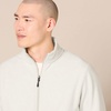 Amazon Essentials Men’s Full-Zip Polar Fleece Jacket with Zippered Pockets for Cold Outdoor Weather (Available in Big & Tall)(Oatmeal Heather)