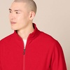 Amazon Essentials Men’s Full-Zip Polar Fleece Jacket with Zippered Pockets for Cold Outdoor Weather (Available in Big & Tall)(Red)