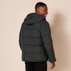 Amazon Essentials Men’s Heavyweight Hooded Puffer Coat(Black)