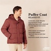 Amazon Essentials Men’s Heavyweight Hooded Puffer Coat(Black)