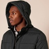 Amazon Essentials Men’s Heavyweight Hooded Puffer Coat(Black)