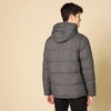 Amazon Essentials Men’s Heavyweight Hooded Puffer Coat(Dark Grey)