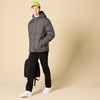 Amazon Essentials Men’s Heavyweight Hooded Puffer Coat(Dark Grey)