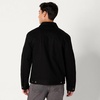 Amazon Essentials Men’s Heavyweight Low Stretch Regular-Fit Denim Jacket, Chest Patch Pockets(Black)
