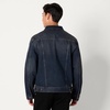 Amazon Essentials Men’s Heavyweight Low Stretch Regular-Fit Denim Jacket, Chest Patch Pockets(Tinted Dark Wash)