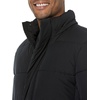 Amazon Essentials Mens Hooded Long Puffer Coat(Black)