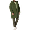 Amazon Essentials Mens Hooded Long Puffer Coat(Dark Olive)