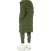 Amazon Essentials Mens Hooded Long Puffer Coat(Dark Olive)