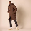 Amazon Essentials Mens Hooded Long Puffer Coat(Deep Brown)