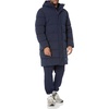 Amazon Essentials Mens Hooded Long Puffer Coat(Navy)