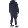 Amazon Essentials Mens Hooded Long Puffer Coat(Navy)