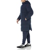 Amazon Essentials Mens Hooded Long Puffer Coat(Navy)