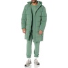 Amazon Essentials Mens Hooded Long Puffer Coat(Sage Green)