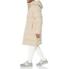 Amazon Essentials Mens Hooded Long Puffer Coat(Tan)