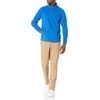 Amazon Essentials Men’s Insulated Fleece Jacket, Quarter-Zip Pullover for Cold Weather(Cobalt Blue)