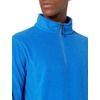 Amazon Essentials Men’s Insulated Fleece Jacket, Quarter-Zip Pullover for Cold Weather(Cobalt Blue)