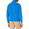 Amazon Essentials Men’s Insulated Fleece Jacket, Quarter-Zip Pullover for Cold Weather(Cobalt Blue)