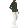 Amazon Essentials Men’s Insulated Fleece Jacket, Quarter-Zip Pullover for Cold Weather(Forest Green)