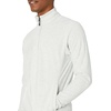 Amazon Essentials Men’s Insulated Fleece Jacket, Quarter-Zip Pullover for Cold Weather(Light Grey Heather)