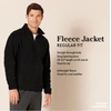 Amazon Essentials Men’s Insulated Fleece Jacket, Quarter-Zip Pullover for Cold Weather(Oatmeal Heather)