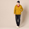 Amazon Essentials Men’s Lightweight Water-Resistant Packable Hooded Puffer Jacket(Caramel)