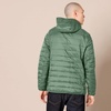 Amazon Essentials Men’s Lightweight Water-Resistant Packable Hooded Puffer Jacket(Green)