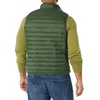 Amazon Essentials Men’s Lightweight Water-Resistant Packable Puffer Vest(Dark Olive)