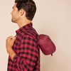 Amazon Essentials Men’s Lightweight Water-Resistant Packable Puffer Vest(Dark Red)
