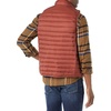Amazon Essentials Men’s Lightweight Water-Resistant Packable Puffer Vest(Earth Red)