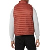 Amazon Essentials Men’s Lightweight Water-Resistant Packable Puffer Vest(Earth Red)