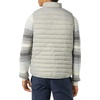 Amazon Essentials Men’s Lightweight Water-Resistant Packable Puffer Vest(Light Grey)