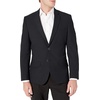 Amazon Essentials Men’s Long-Sleeve Classic Button-Front Stretch Blazer(Black)