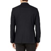 Amazon Essentials Men’s Long-Sleeve Classic Button-Front Stretch Blazer(Black)