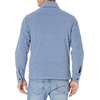 Amazon Essentials Men’s Long-Sleeve Polar Fleece Shirt Jacket for Winter, Jackets(Indigo Blue Heather)