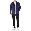 Amazon Essentials Men’s Long-Sleeve Polar Fleece Shirt Jacket for Winter, Jackets(Navy)
