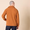 Amazon Essentials Men’s Long-Sleeve Polar Fleece Shirt Jacket for Winter, Jackets(Nutmeg)