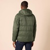 Amazon Essentials Men’s Long-Sleeve Water-Resistant Sherpa-Lined Puffer Jacket(Dark Olive)