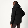 Amazon Essentials Mens Mid-Length Hooded Puffer Coat (Available in Big & Tall)(Black)