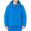 Amazon Essentials Mens Mid-Length Hooded Puffer Coat (Available in Big & Tall)(Bright Blue)