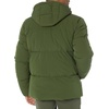 Amazon Essentials Mens Mid-Length Hooded Puffer Coat (Available in Big & Tall)(Dark Olive)