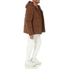 Amazon Essentials Mens Mid-Length Hooded Puffer Coat (Available in Big & Tall)(Deep Brown)