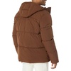 Amazon Essentials Mens Mid-Length Hooded Puffer Coat (Available in Big & Tall)(Deep Brown)