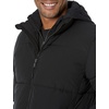 Amazon Essentials Mens Mock Neck Heavyweight Puffer Coat (Available in Big & Tall)(Black)