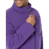 Amazon Essentials Mens Mock Neck Heavyweight Puffer Coat (Available in Big & Tall)(Purple)