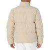 Amazon Essentials Mens Mock Neck Heavyweight Puffer Coat (Available in Big & Tall)(Tan)