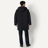 Amazon Essentials Men’s Modern Oversized-Fit Heavyweight Parka Jacket(Black)