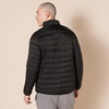 Amazon Essentials Men’s Packable Lightweight Water-Resistant Puffer Jacket (Available in Big & Tall)(Black)